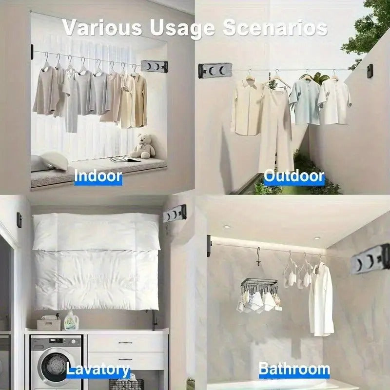SmartPull Retractable Clothesline