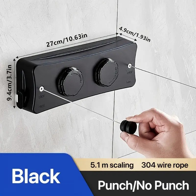 SmartPull Retractable Clothesline